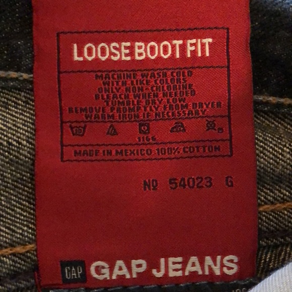 EUC GAP LOOSE BOOT FIT JEANS - Picture 4 of 7